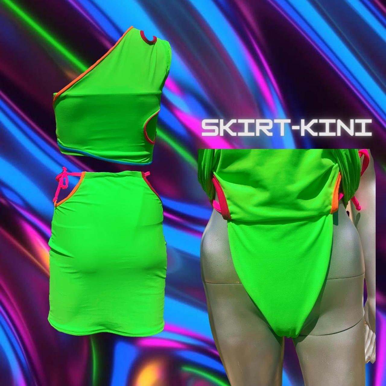 "Neon Luv" Skirt-Kini Set
