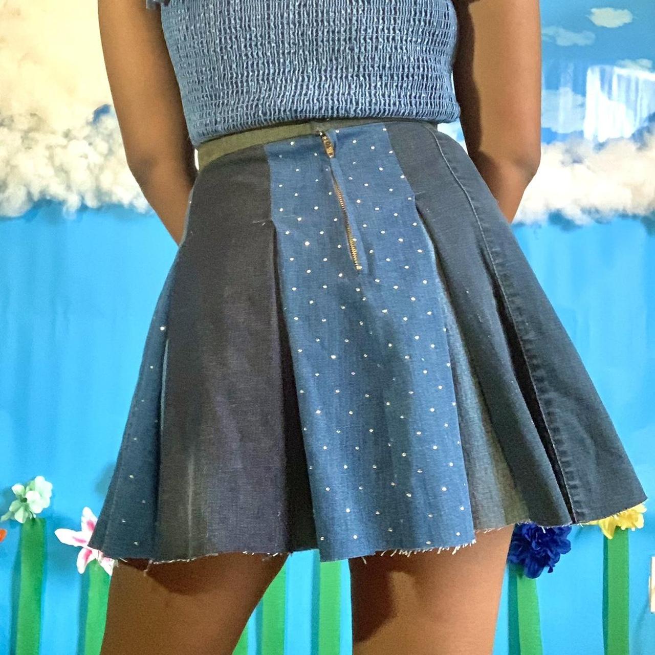 "Outcast" Denim Skirt