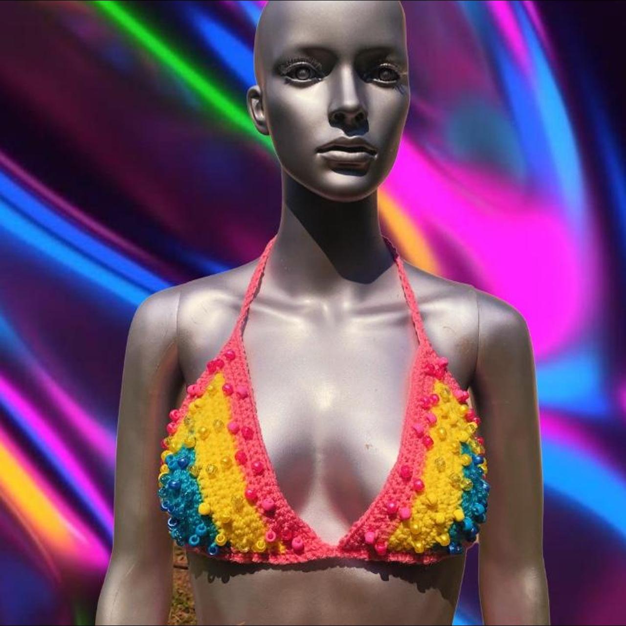 "Pan-Pride" Crochet Top