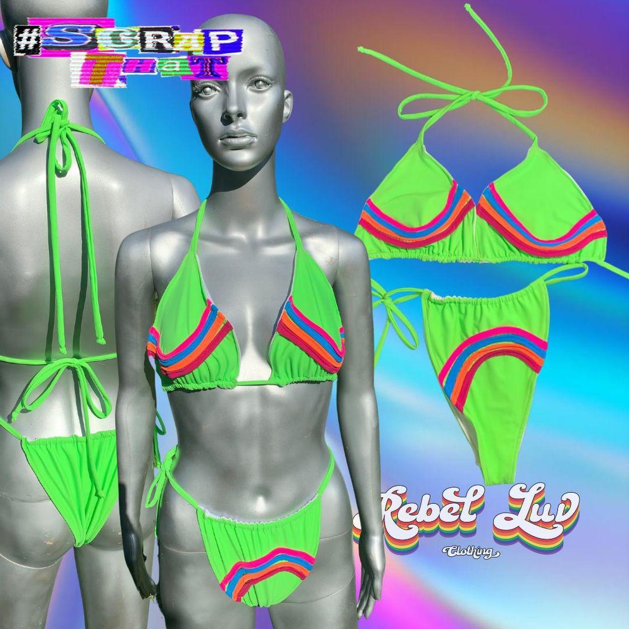"Vaporwave" Bikini Set