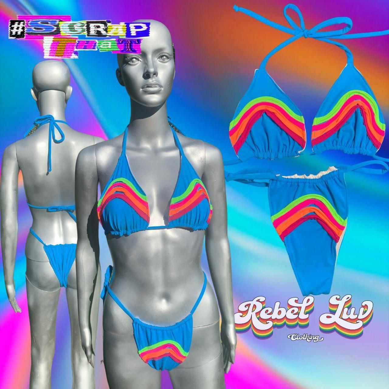 "Vaporwave" Bikini Set