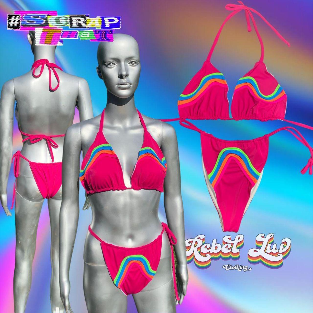 "Vaporwave" Bikini Set